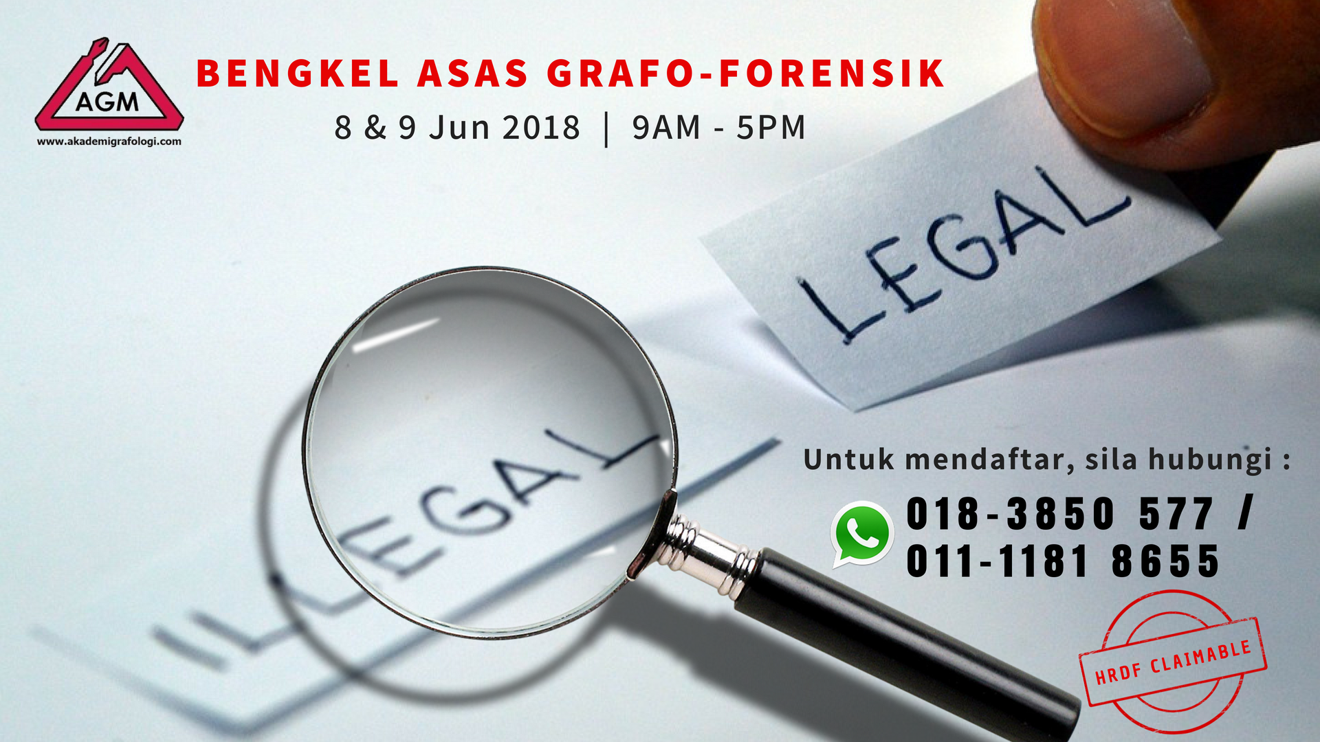 Bengkel Asas Grafo-Forensik (Jun 2018) 2