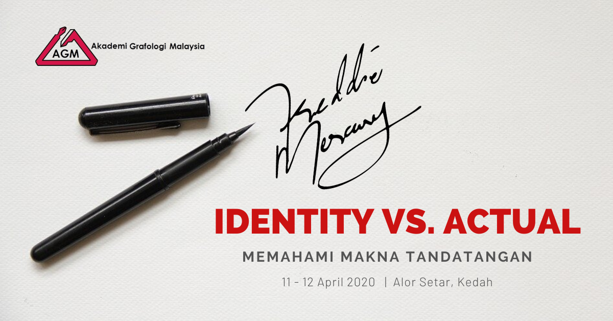 identity vs. actual (April) Kedah